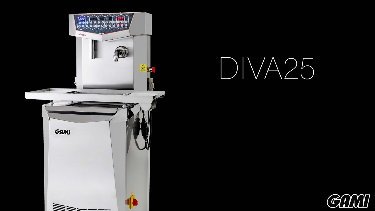Gami Diva25 - tempering machine