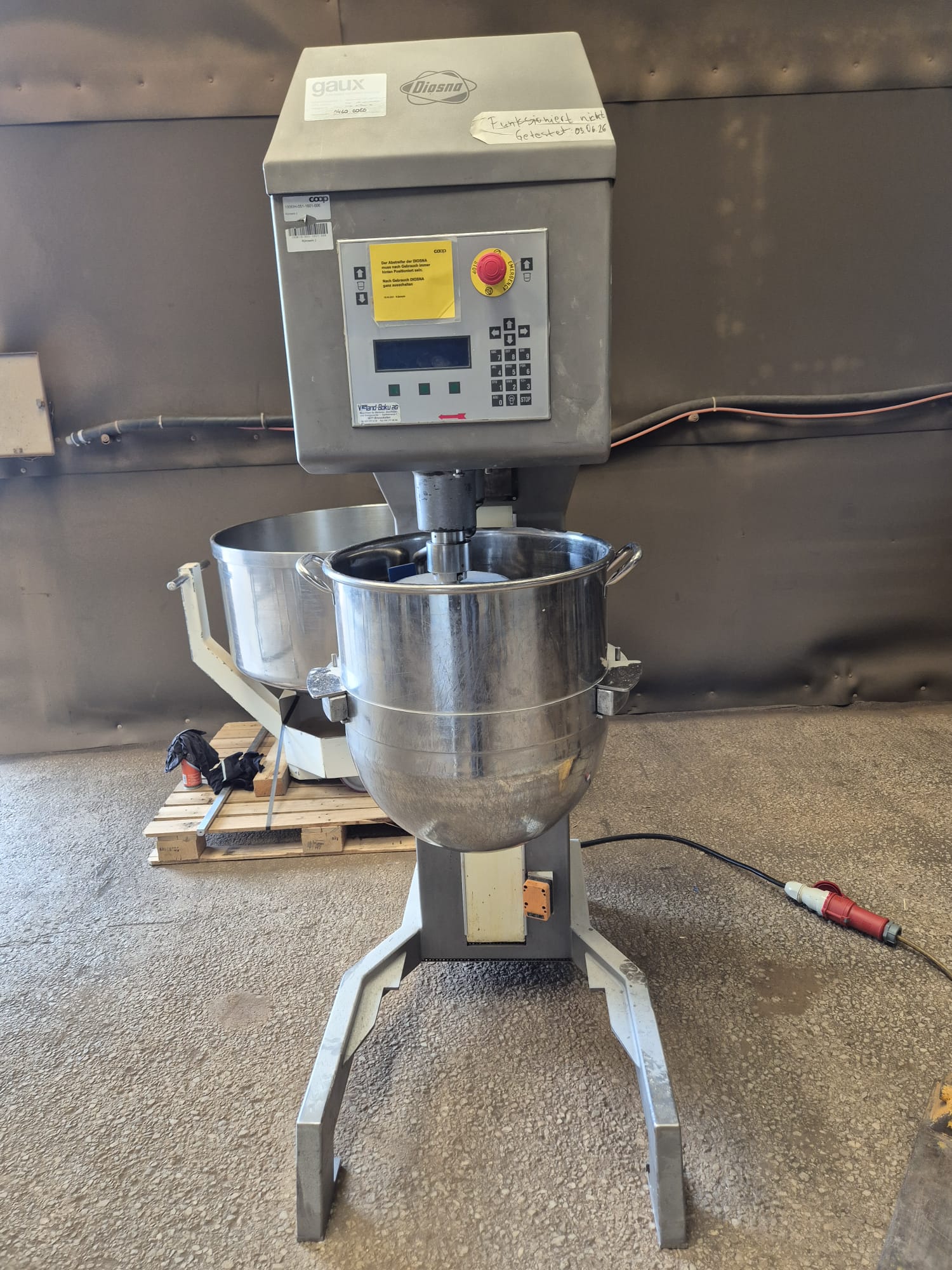 Planetary Mixer - Diosna - BPL100NCS